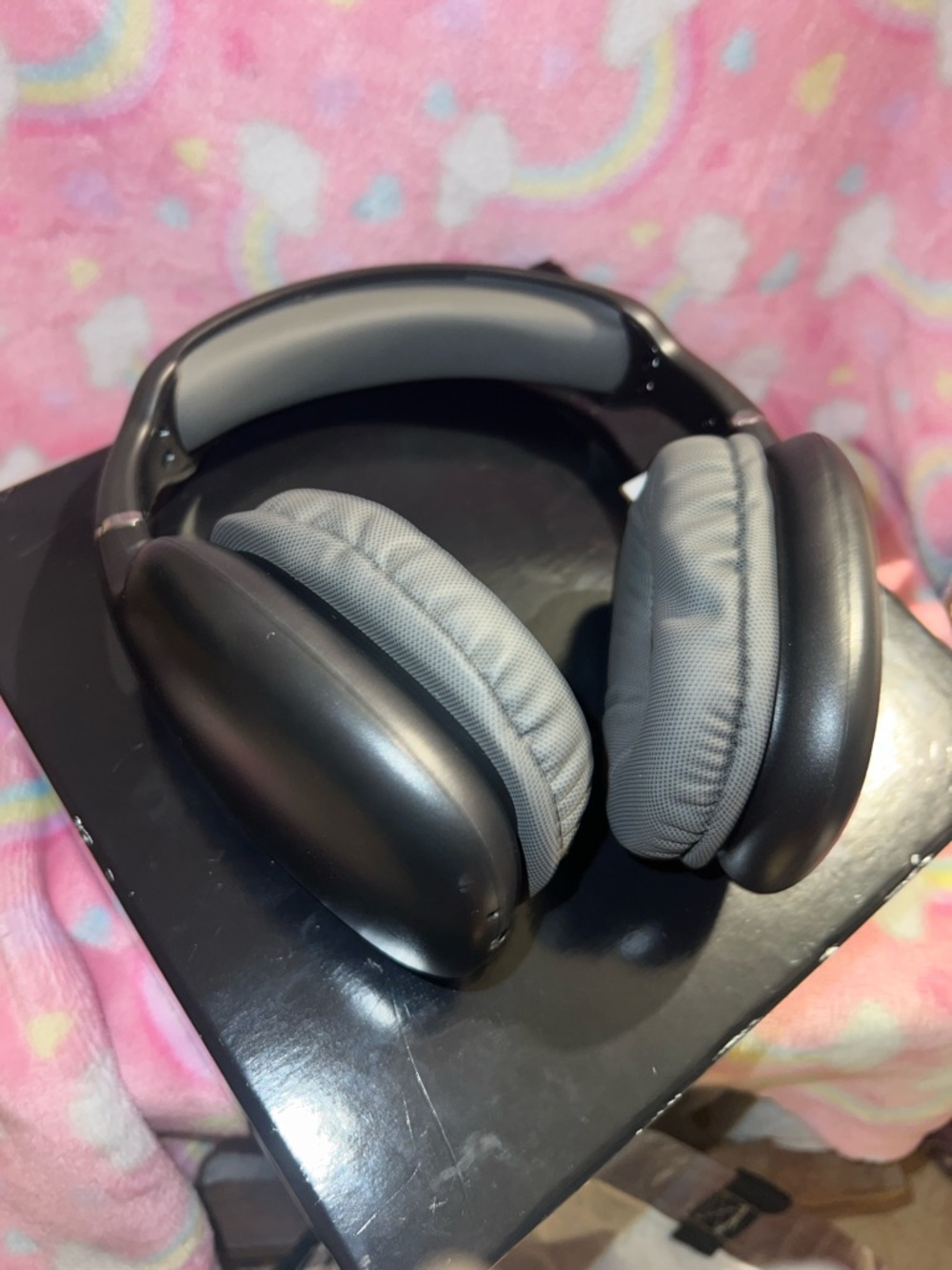 Over-Ear Wireless Headphones in Black and Gray